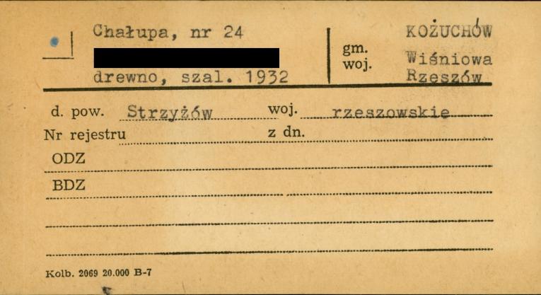 chałupa, skan 1