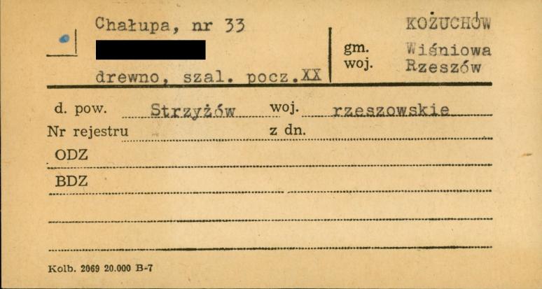 chałupa, skan 1