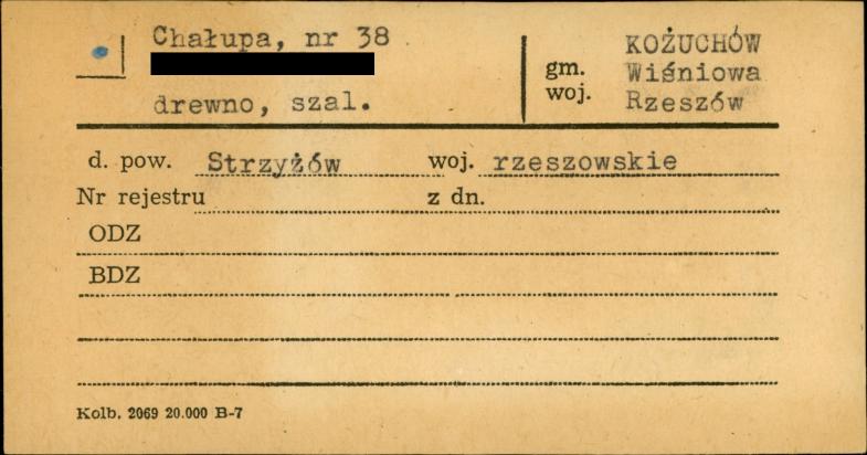 chałupa, skan 1
