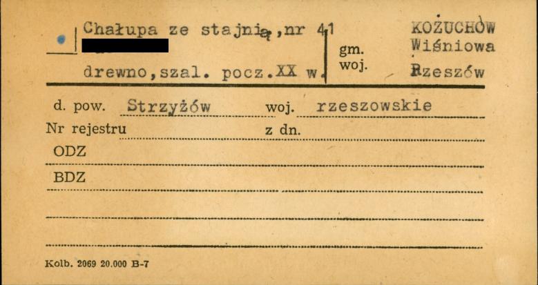 chałupa ze stajnią, skan 1
