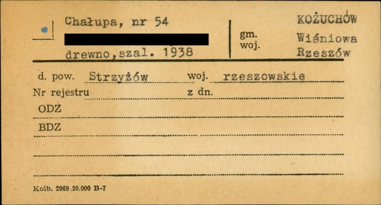 chałupa, skan 1