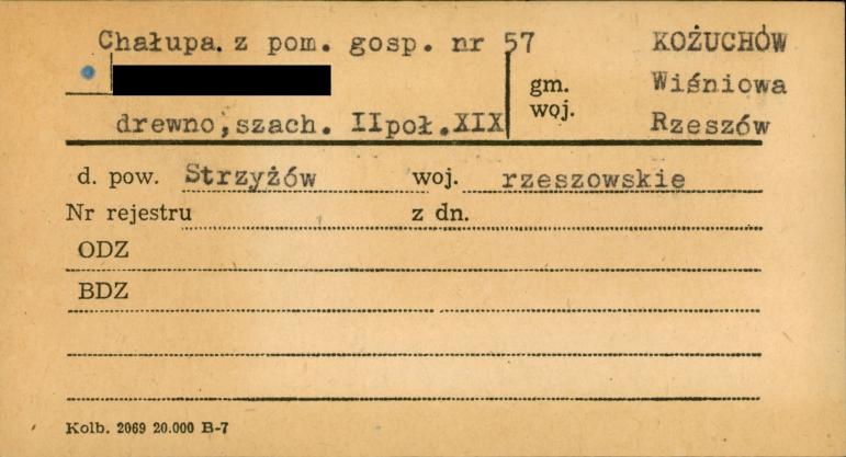 chałupa z częścią gospodarczą, skan 1
