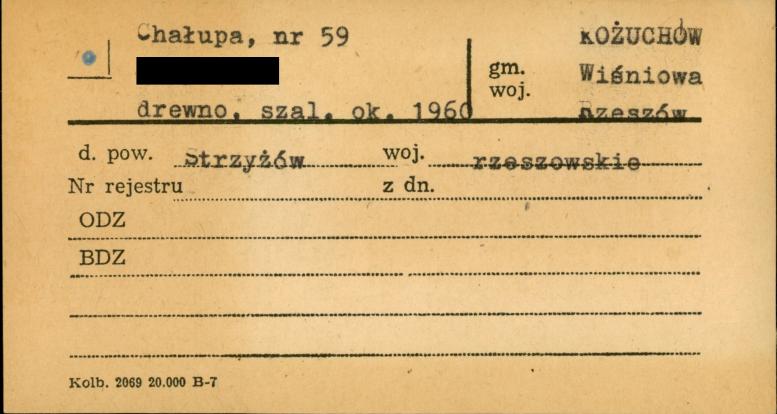 chałupa, skan 1