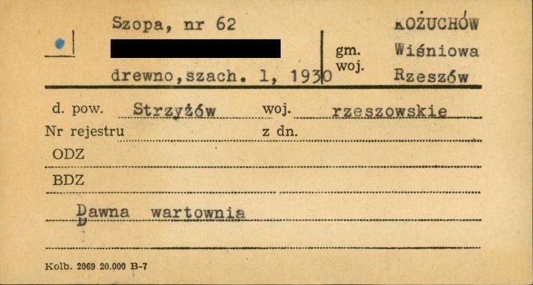 szopa, skan 1