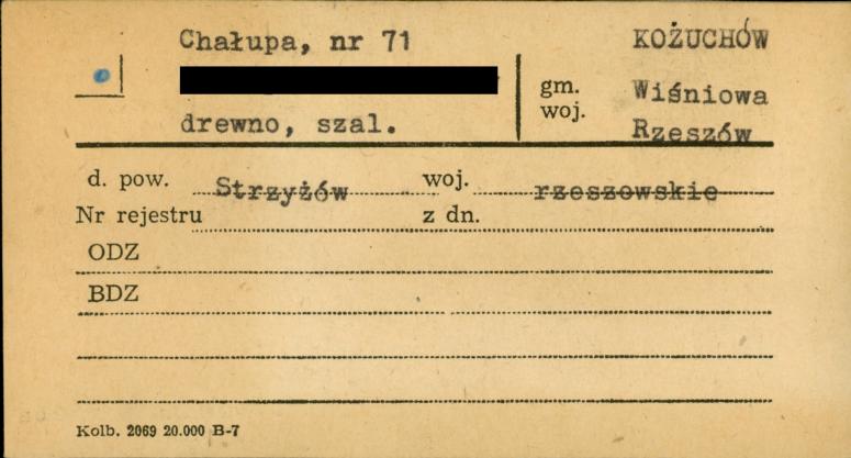 chałupa, skan 1