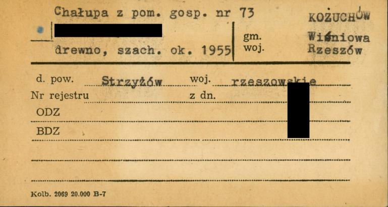 chałupa z częścią gospodarczą, skan 1