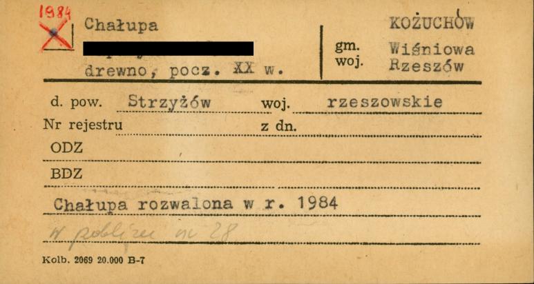 chałupa, skan 1