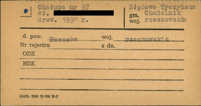 chałupa, skan 1