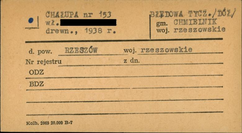chałupa, skan 1