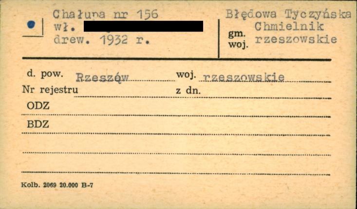 chałupa, skan 1