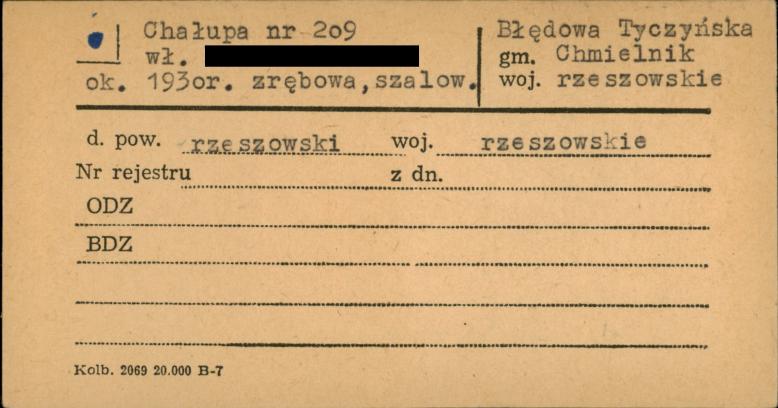 chałupa, skan 1