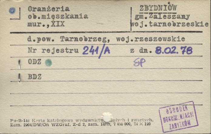 oranżeria ob. mieszkania, skan 1