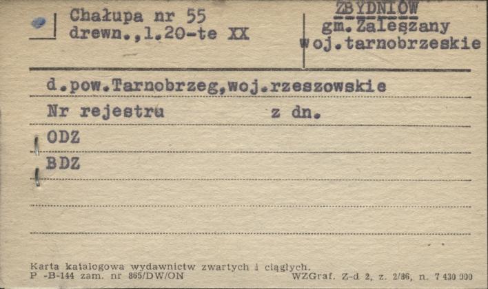 chałupa, skan 1