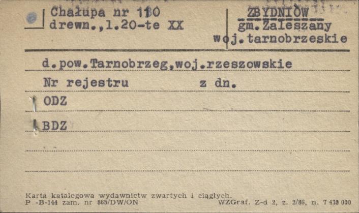 chałupa, skan 1