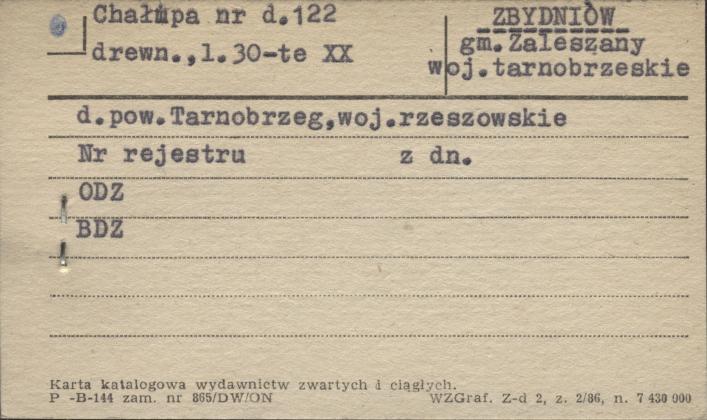 chałupa, skan 1