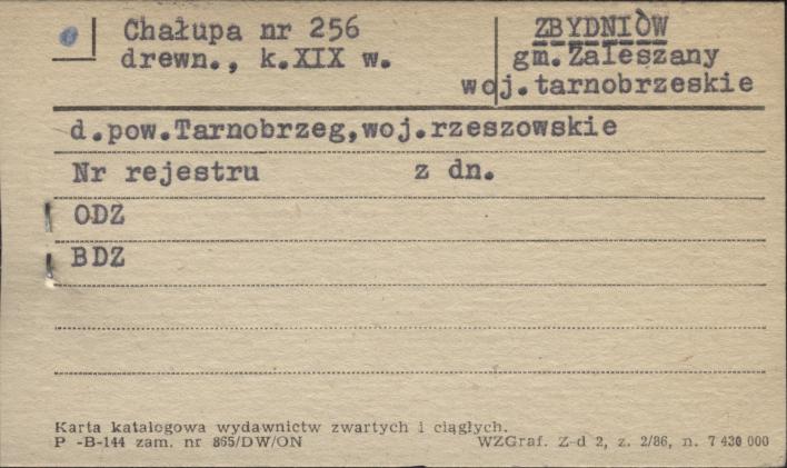 chałupa, skan 1