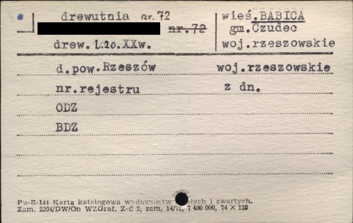 drewutnia, skan 1