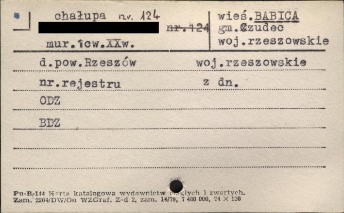chałupa, skan 1