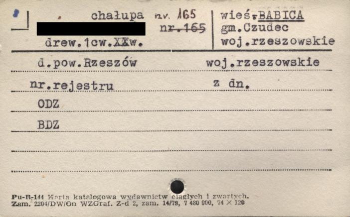 chałupa, skan 1