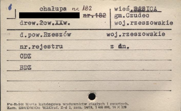 chałupa, skan 1
