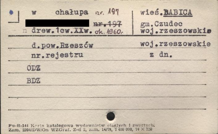 chałupa, skan 1