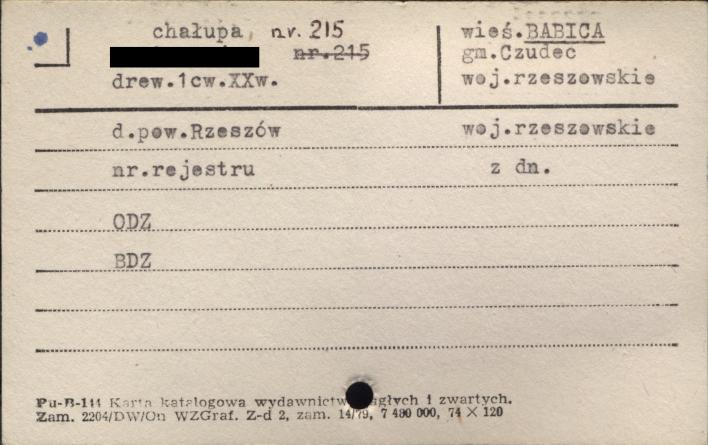 chałupa, skan 1