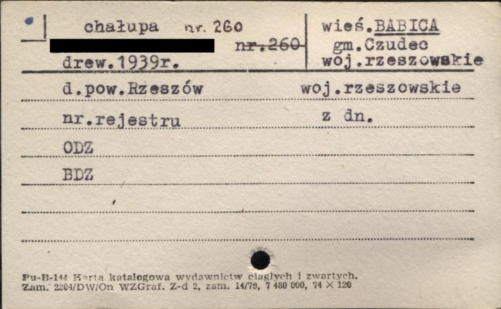 chałupa, skan 1