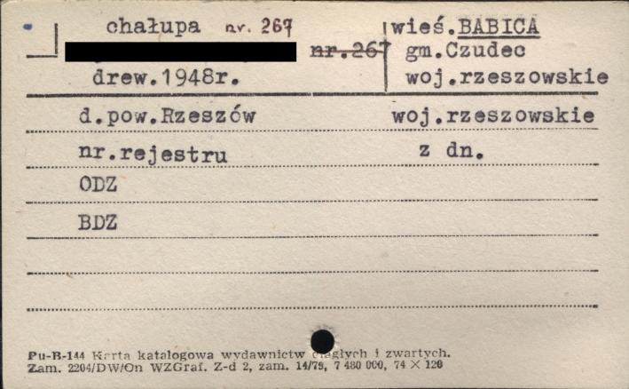 chałupa, skan 1