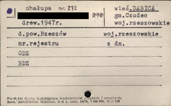 chałupa, skan 1