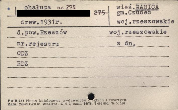 chałupa, skan 1