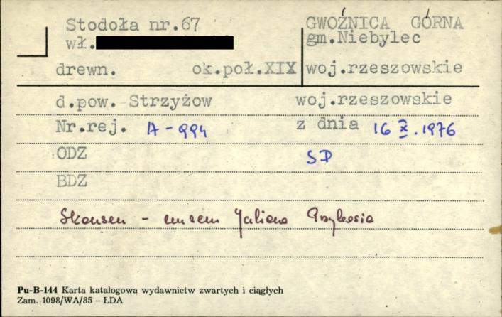 stodoła, skan 1