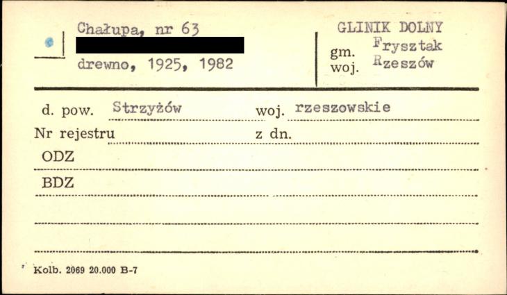 chałupa, skan 1