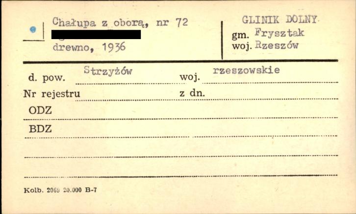 chałupa z oborą, skan 1