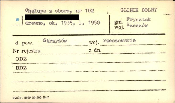 chałupa z oborą, skan 1