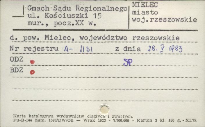 gmach Sądu Regionalnego, skan 1