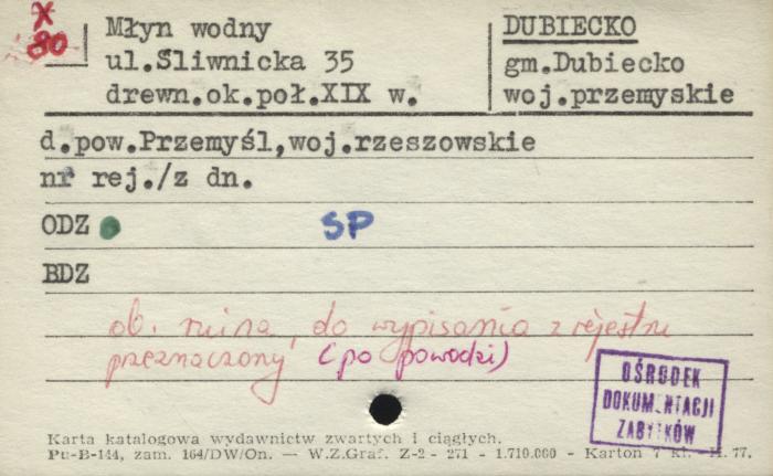 młyn wodny, skan 1