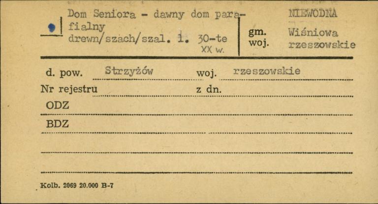 dom seniora - dawny dom parafialny, skan 1