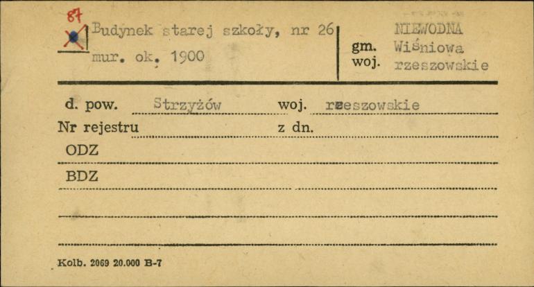 budynek starej szkoły, skan 1
