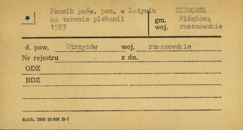 pomnik pomordowanych w Katyniu, skan 1