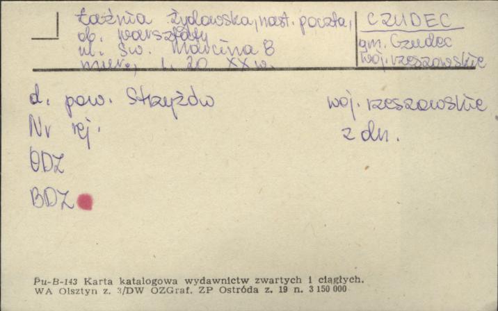 łaźnia żydowska, nast. poczta, skan 1