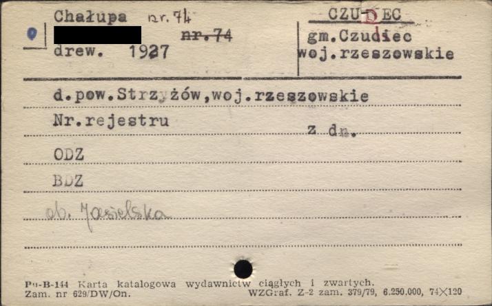 chałupa, skan 1