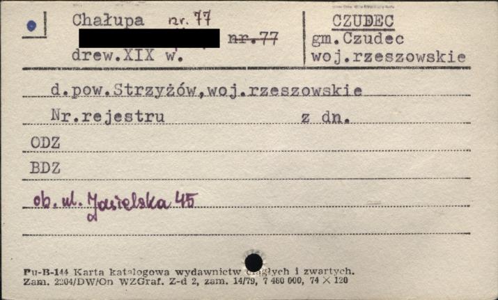 chałupa, skan 1