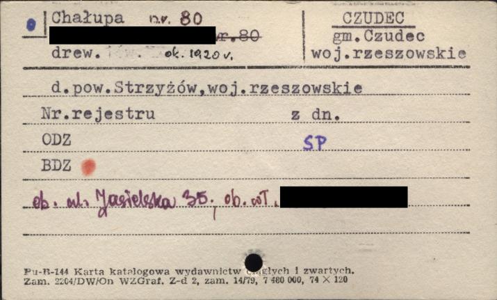 chałupa, skan 1