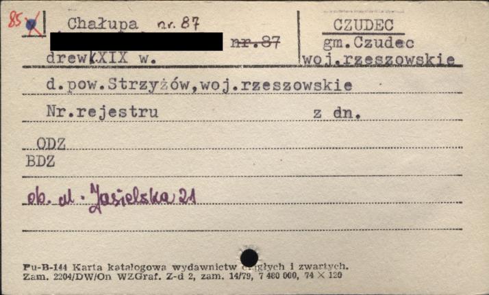 chałupa, skan 1