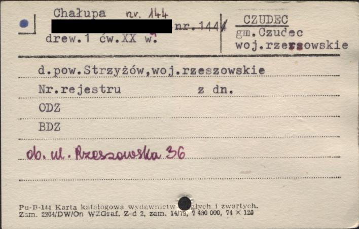 chałupa, skan 1
