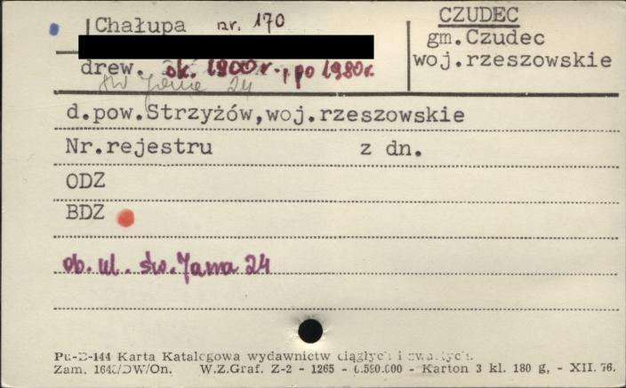 chałupa, skan 1