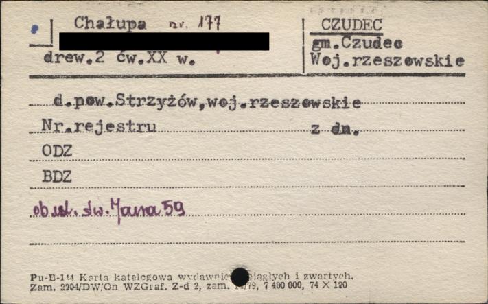 chałupa, skan 1