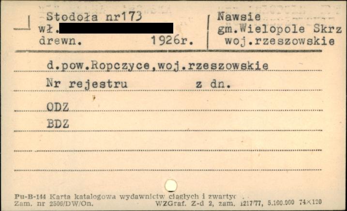 stodoła, skan 1