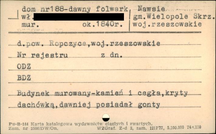 dom - dawny folwark, skan 1