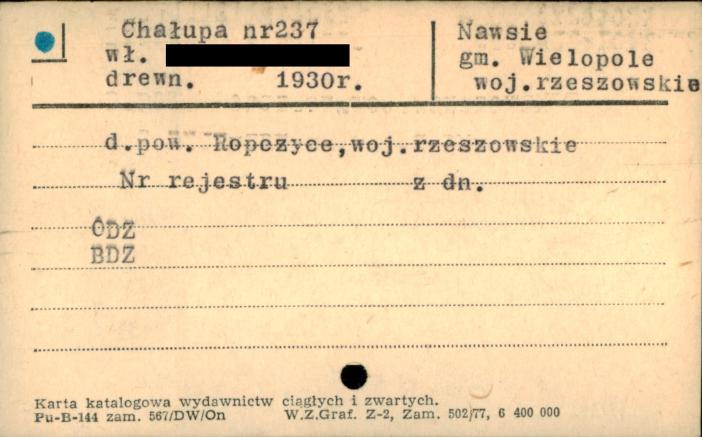 chałupa, skan 1